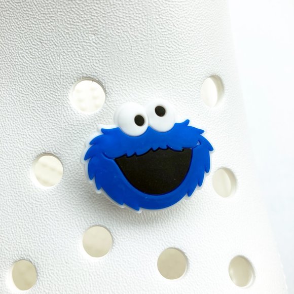 Lot of 20 Cookie Monster Shoe Charms + FREE Gift w/ALL orders (HYB022-14) - Picture 2 of 2